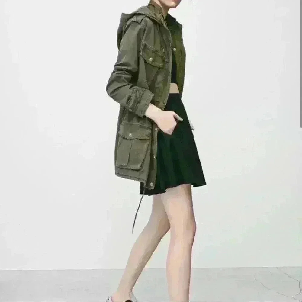 Vintage  Talula Aritiza Women’s Trooper Utility Green Normcore Jacket XXS